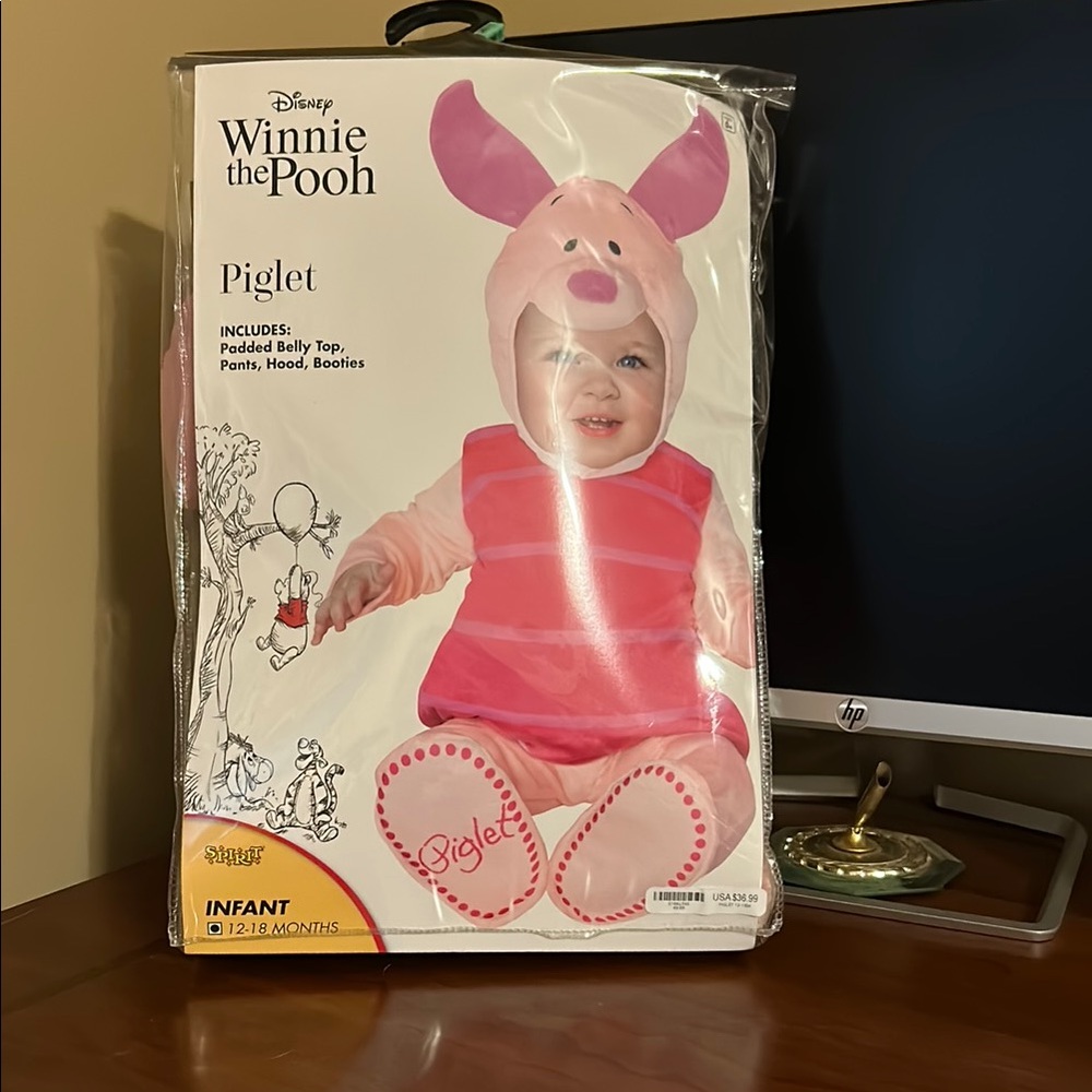 Disney Winnie the Pooh Pink Piglet Infant Outfit
